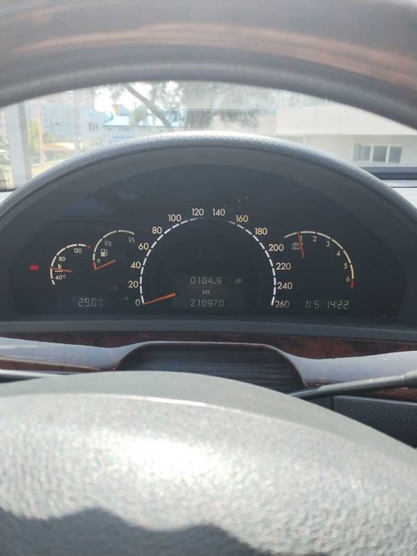 ფოტო 10 Mercedes-Benz S-Class 2002